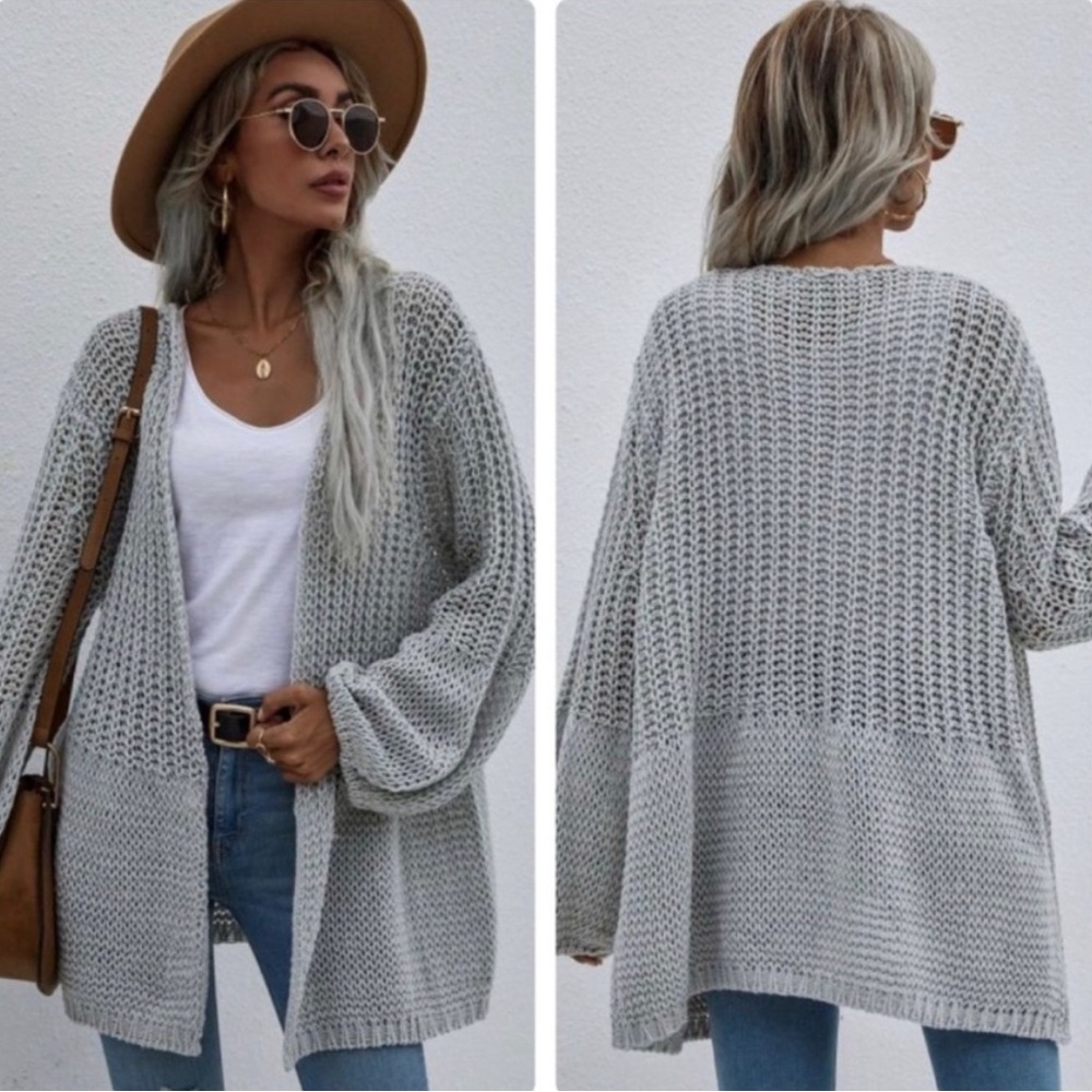 Grey Cardigan